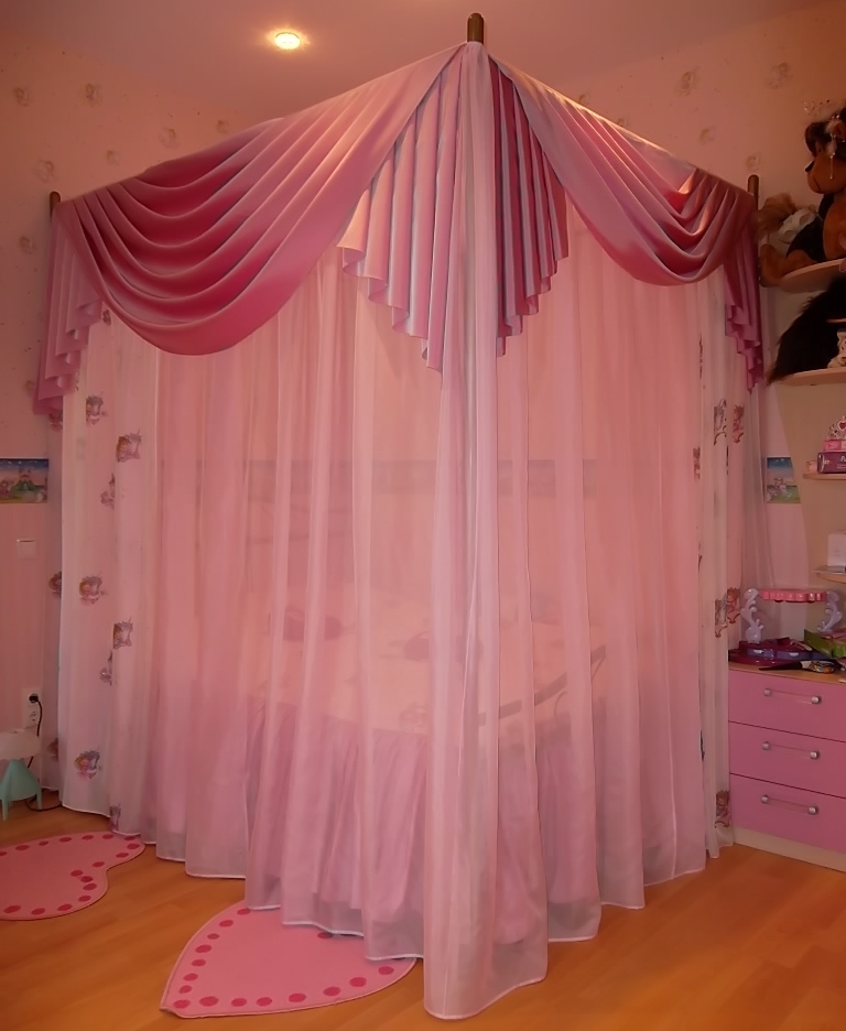 Балдахин в детскую комнату