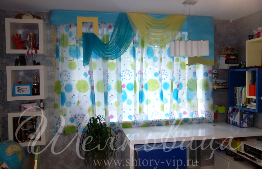 Оригинальные шторы урок фантизии
