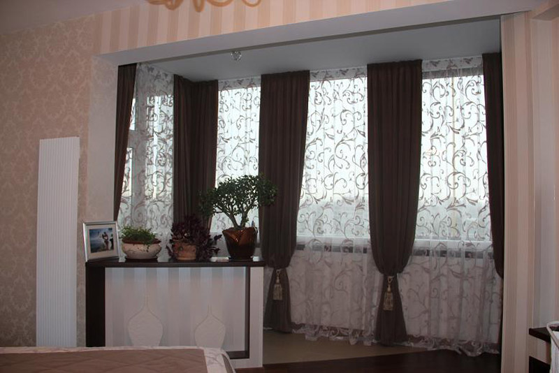 Шторы для спальни