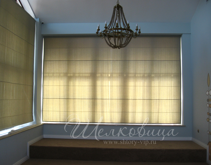 Римские шторы в игровую комнату