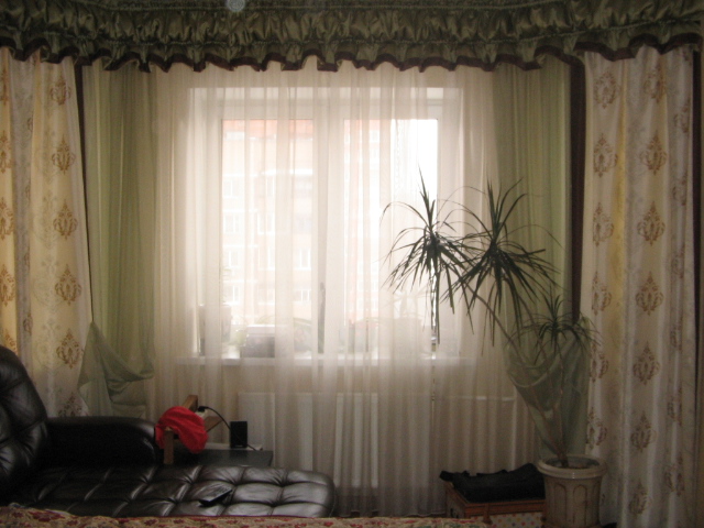 Оригинальные шторы для гостиной