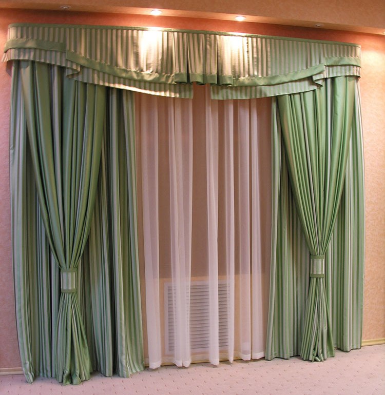 Итальянские шторы в полоску