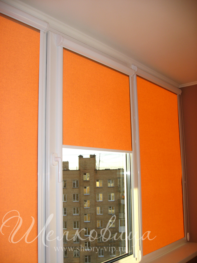 Рулонные шторы на балкон