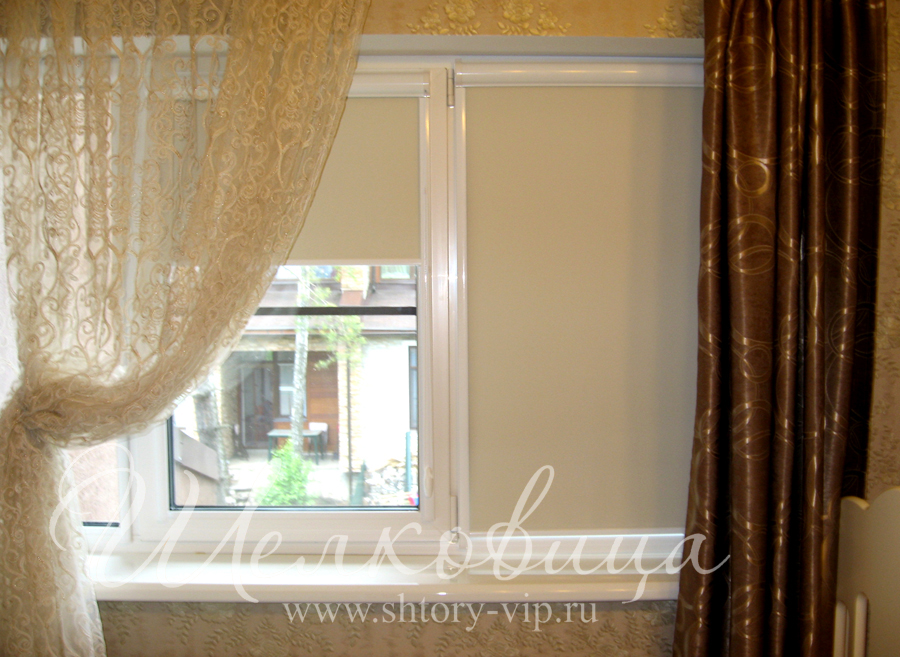 Кассетные рулонные шторы