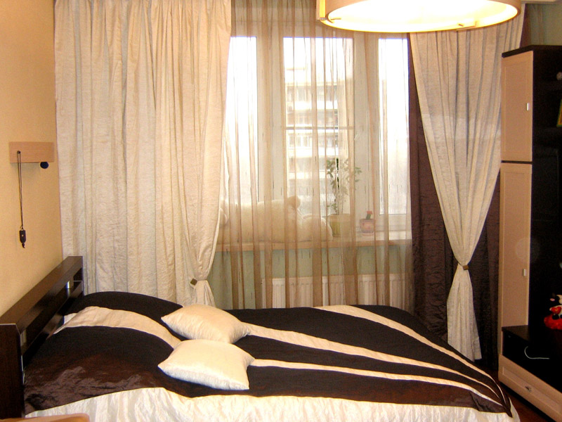 Шторы в спальню